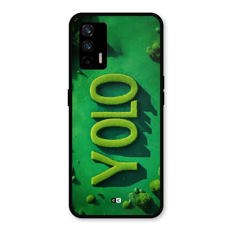 Nature Yolo Metal Back Case for Realme GT 5G