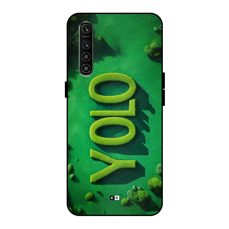 Nature Yolo Metal Back Case for Realme XT