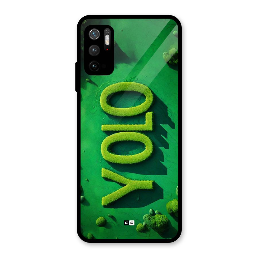 Nature Yolo Metal Back Case for Redmi Note 10T 5G