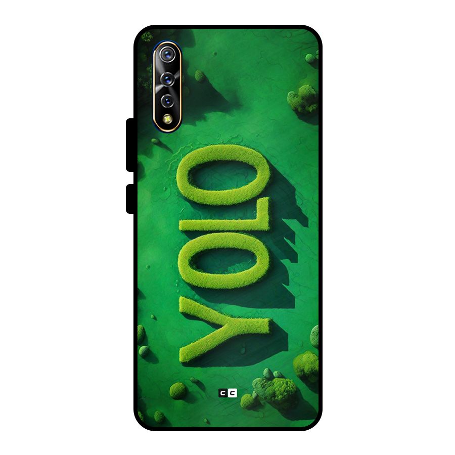 Nature Yolo Metal Back Case for Vivo S1