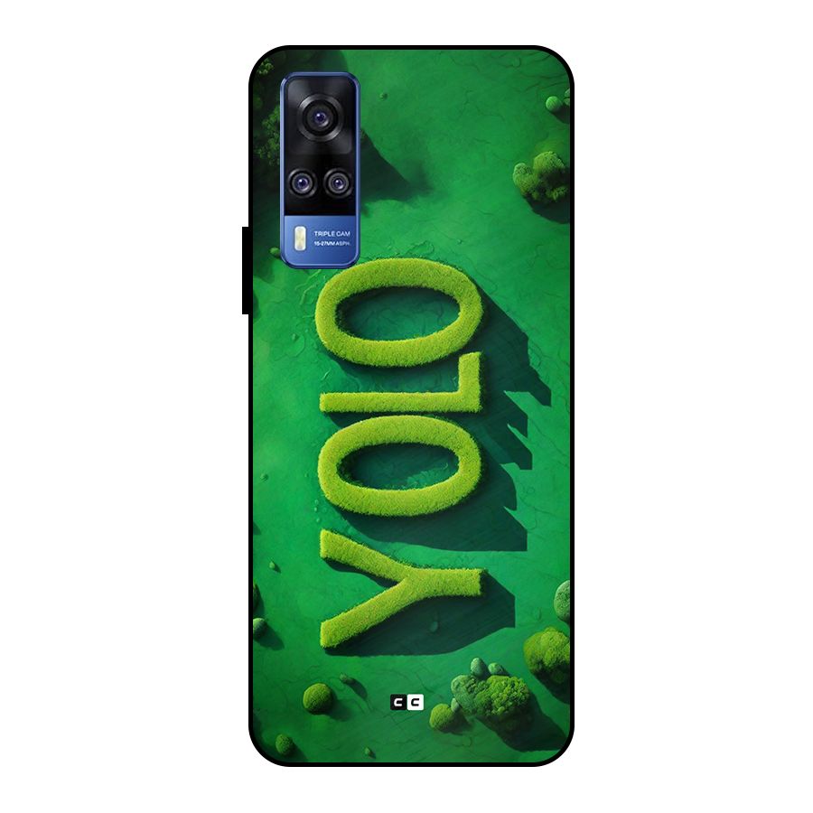 Nature Yolo Metal Back Case for Vivo Y51