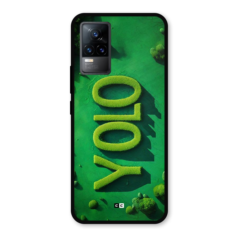 Nature Yolo Metal Back Case for Vivo Y73