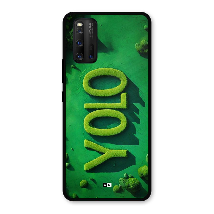 Nature Yolo Metal Back Case for iQOO 3