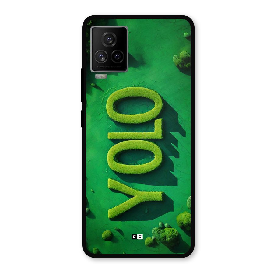 Nature Yolo Metal Back Case for iQOO 7 Legend 5G