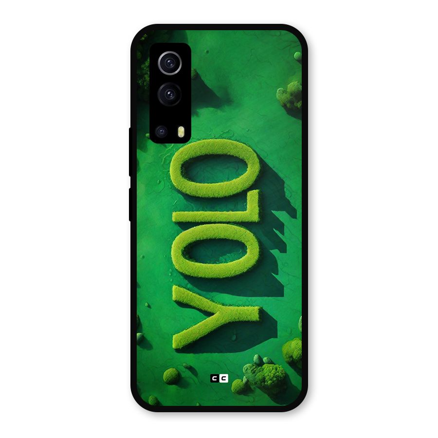 Nature Yolo Metal Back Case for iQOO Z3