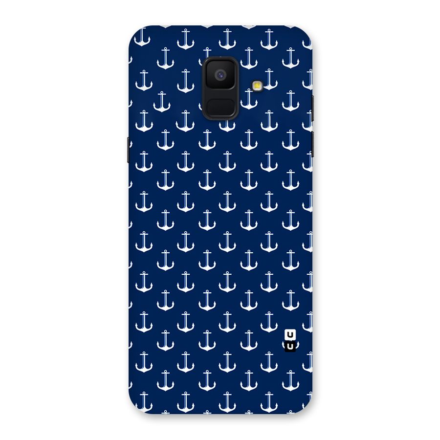 Nautical Pattern Back Case for Galaxy A6 (2018)
