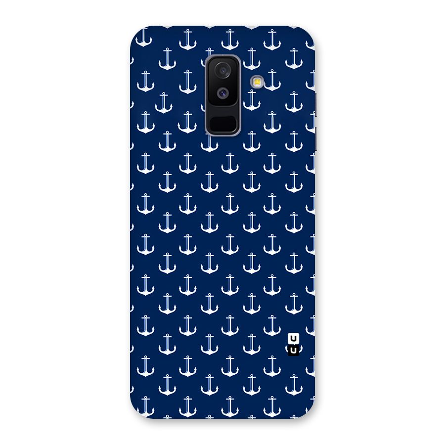 Nautical Pattern Back Case for Galaxy A6 Plus
