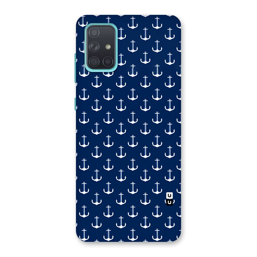 Nautical Pattern Back Case for Galaxy A71
