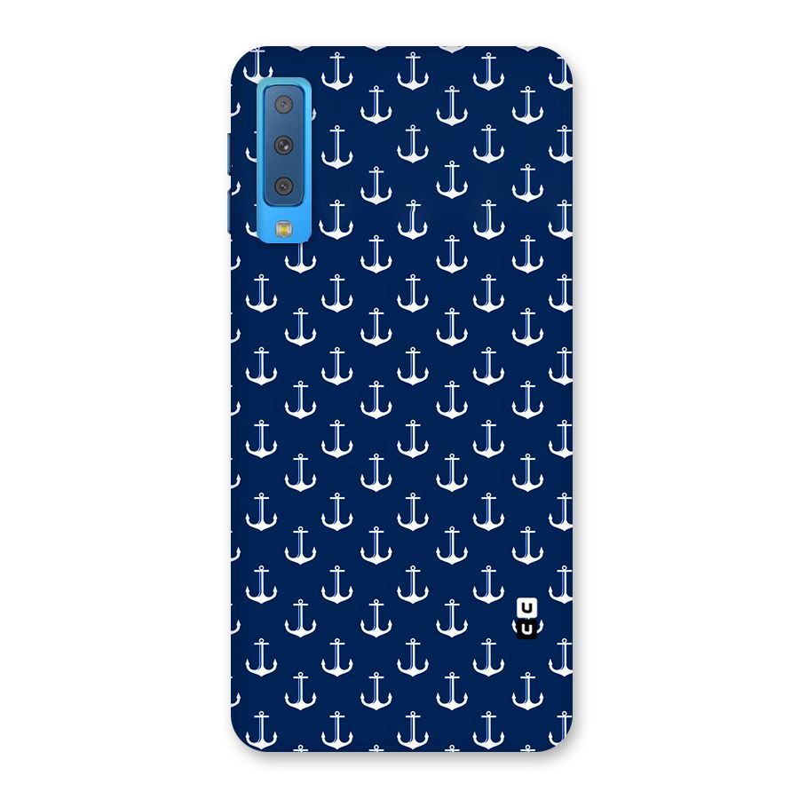Nautical Pattern Back Case for Galaxy A7 (2018)