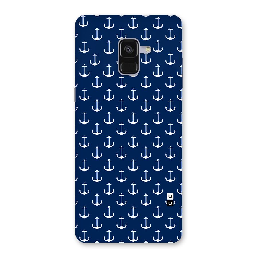 Nautical Pattern Back Case for Galaxy A8 Plus