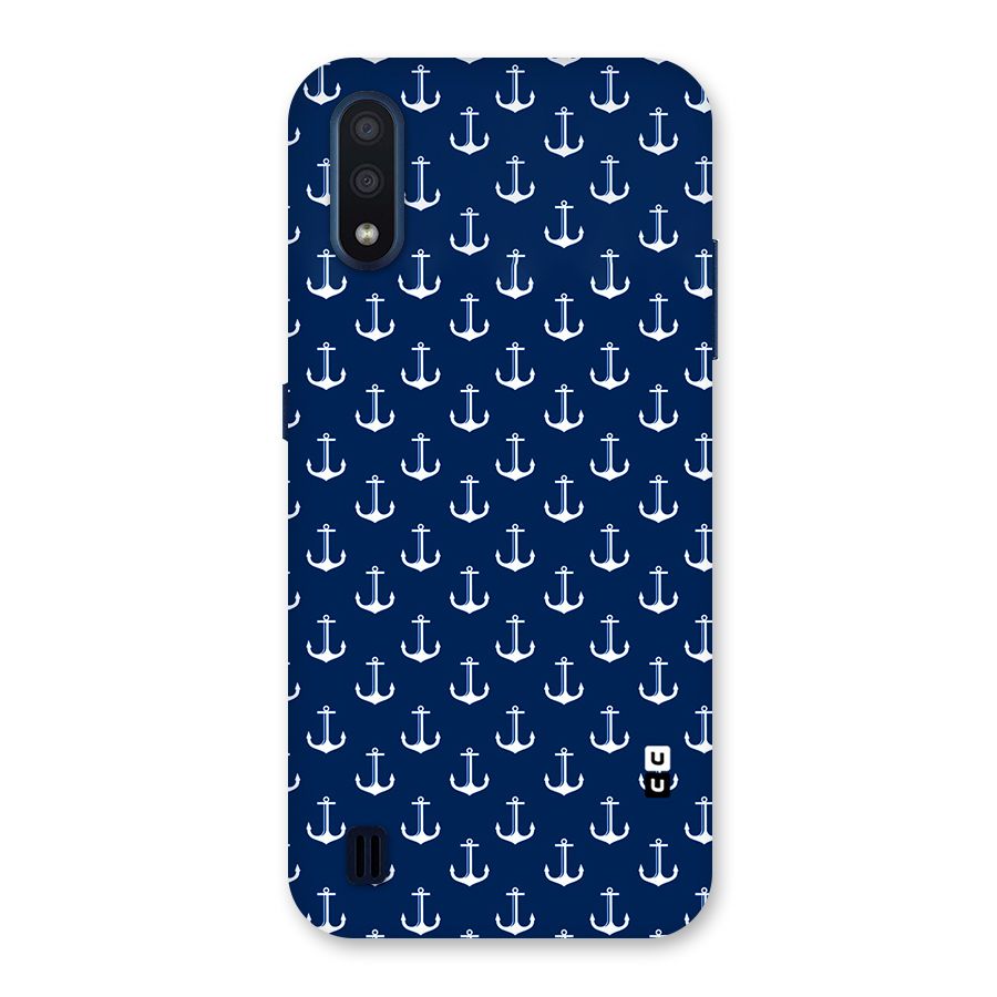 Nautical Pattern Back Case for Galaxy M01