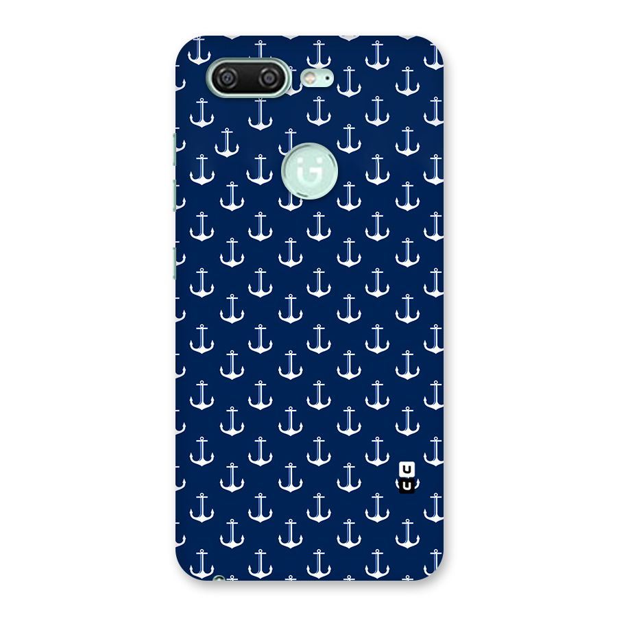 Nautical Pattern Back Case for Gionee S10