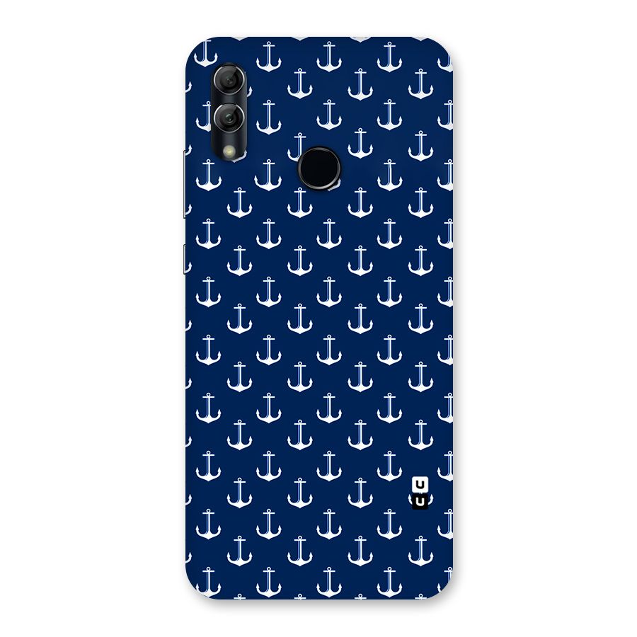 Nautical Pattern Back Case for Honor 10 Lite