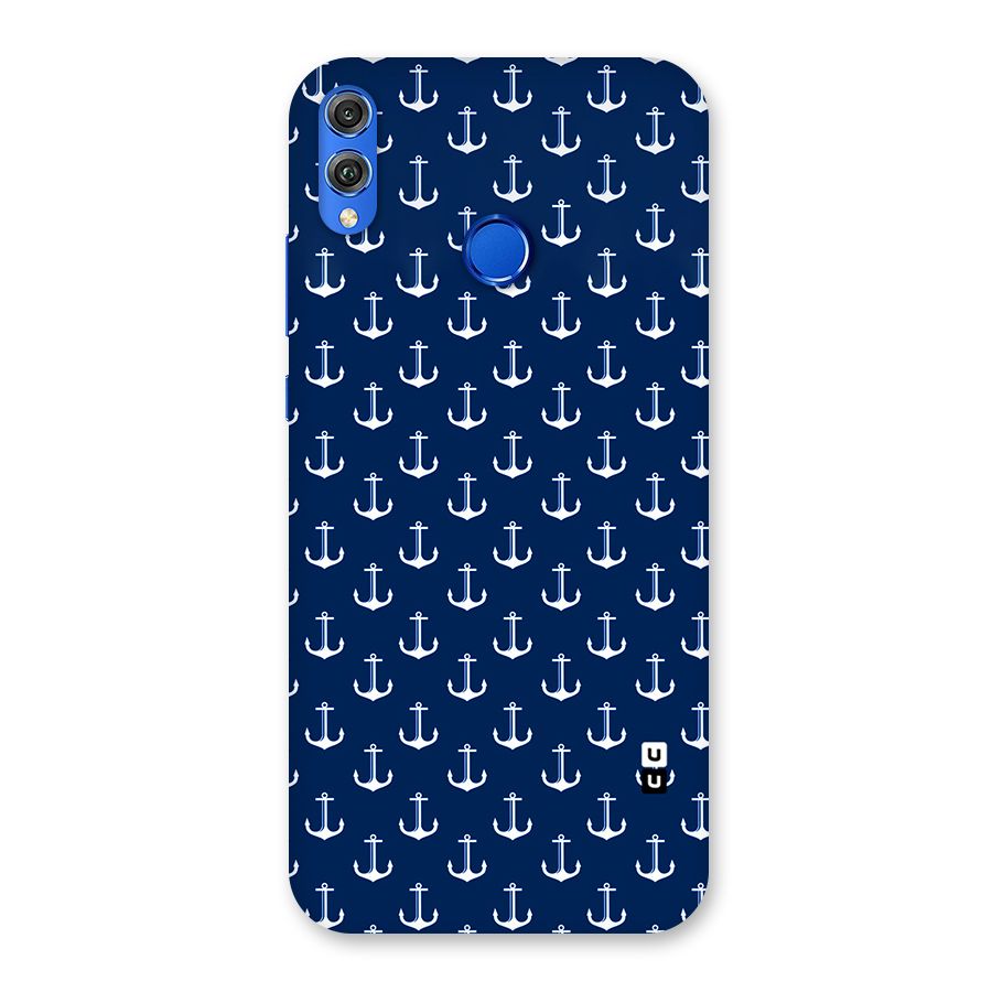 Nautical Pattern Back Case for Honor 8X
