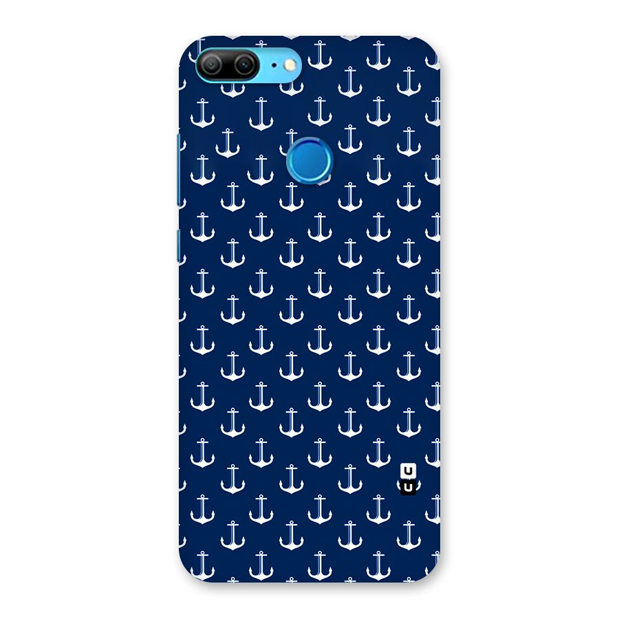 Nautical Pattern Back Case for Honor 9 Lite