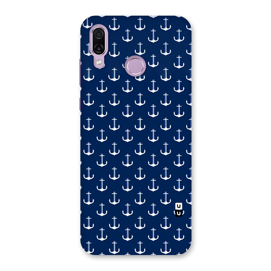 Nautical Pattern Back Case for Honor Play