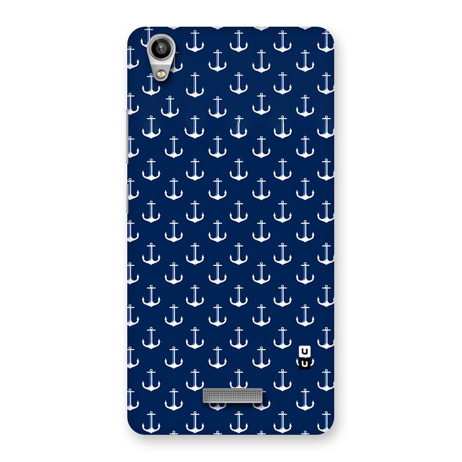 Nautical Pattern Back Case for Lava-Pixel-V1