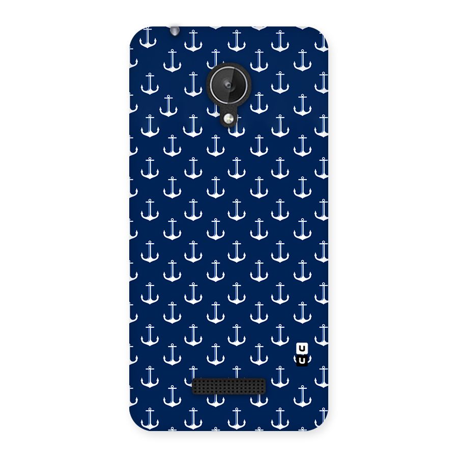 Nautical Pattern Back Case for Micromax Canvas Spark Q380