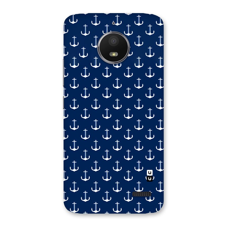 Nautical Pattern Back Case for Moto E4