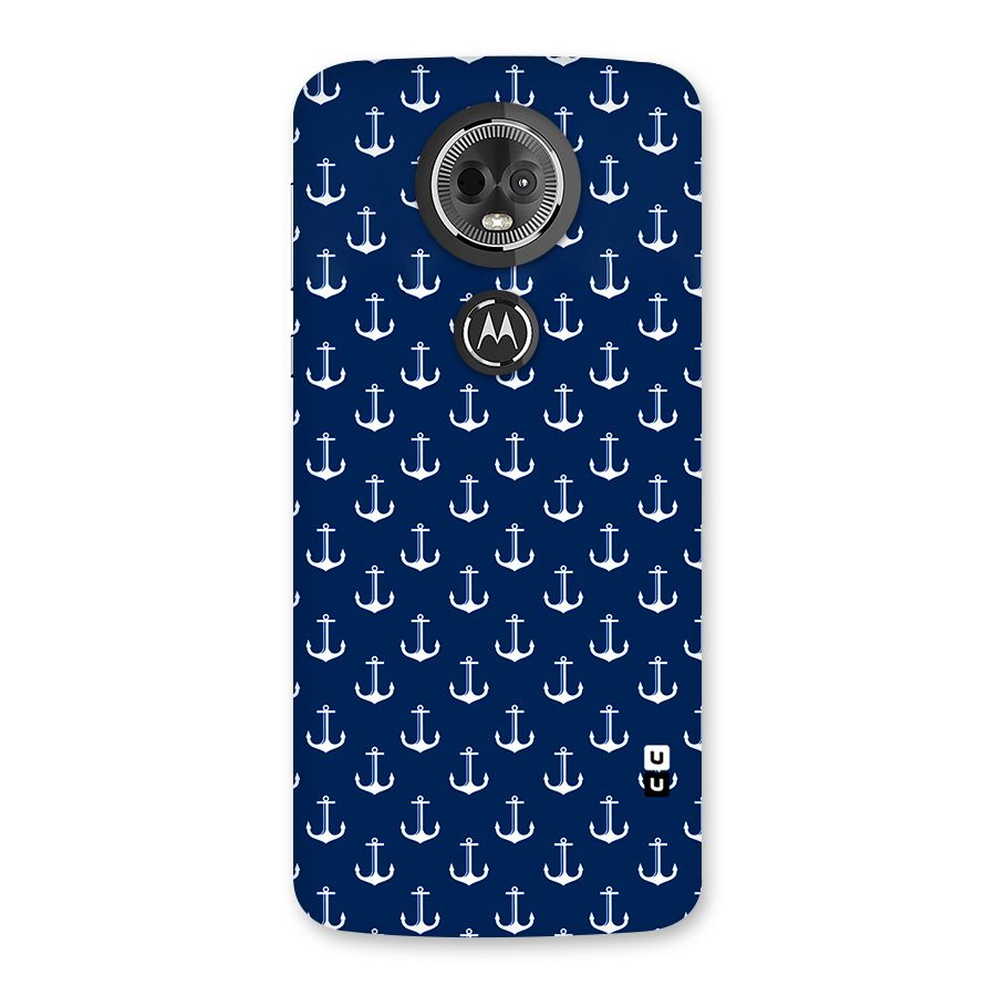 Nautical Pattern Back Case for Moto E5 Plus