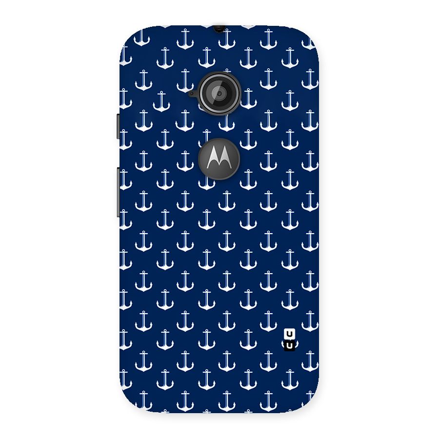 Nautical Pattern Back Case for Moto E 2nd Gen