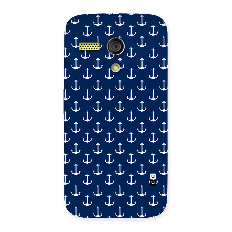 Nautical Pattern Back Case for Moto G
