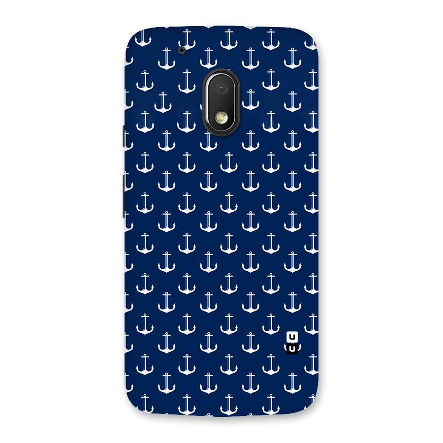 Nautical Pattern Back Case for Moto G4 Play