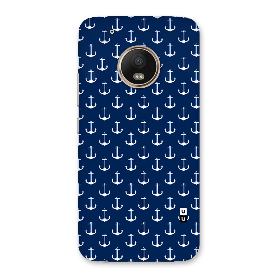 Nautical Pattern Back Case for Moto G5 Plus