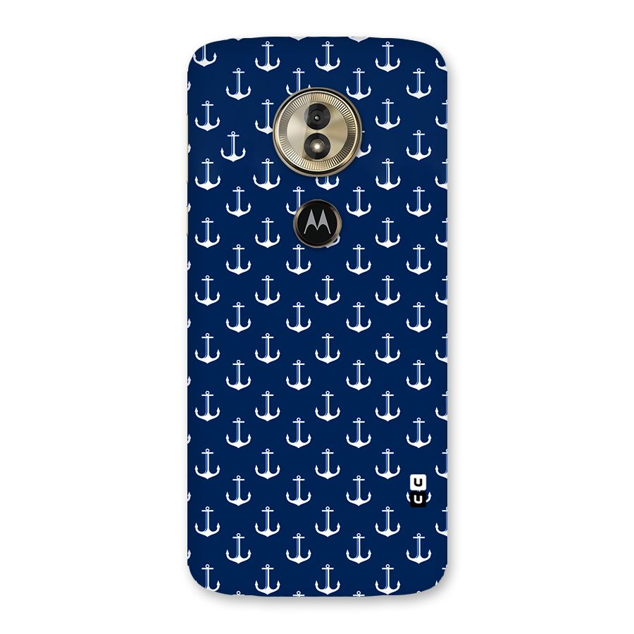 Nautical Pattern Back Case for Moto G6 Play