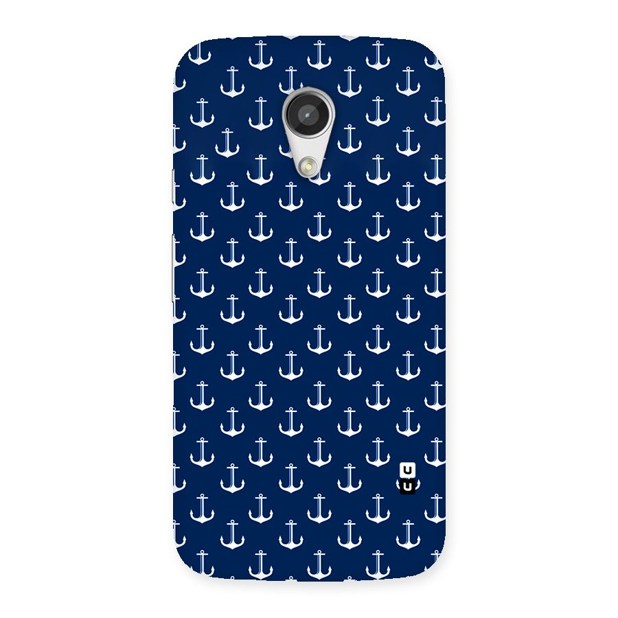 Nautical Pattern Back Case for Moto G 2nd Gen