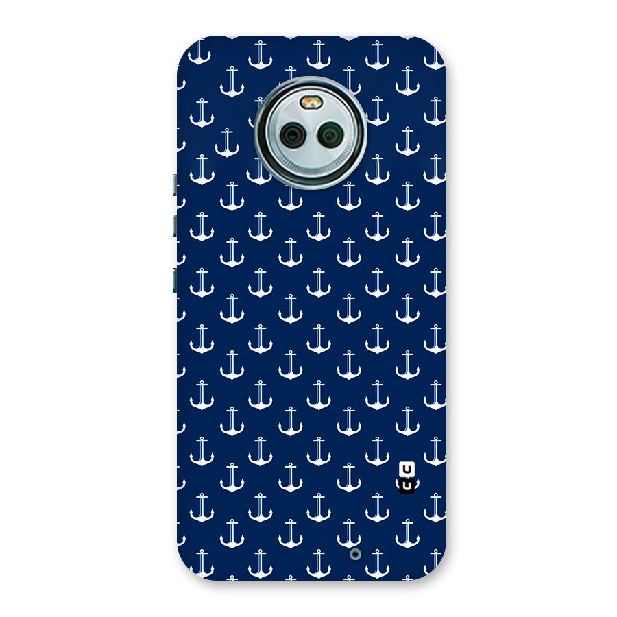 Nautical Pattern Back Case for Moto X4