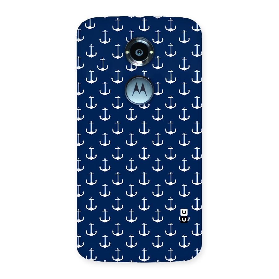 Nautical Pattern Back Case for Moto X 2nd Gen