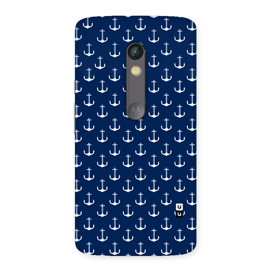 Nautical Pattern Back Case for Moto X Play