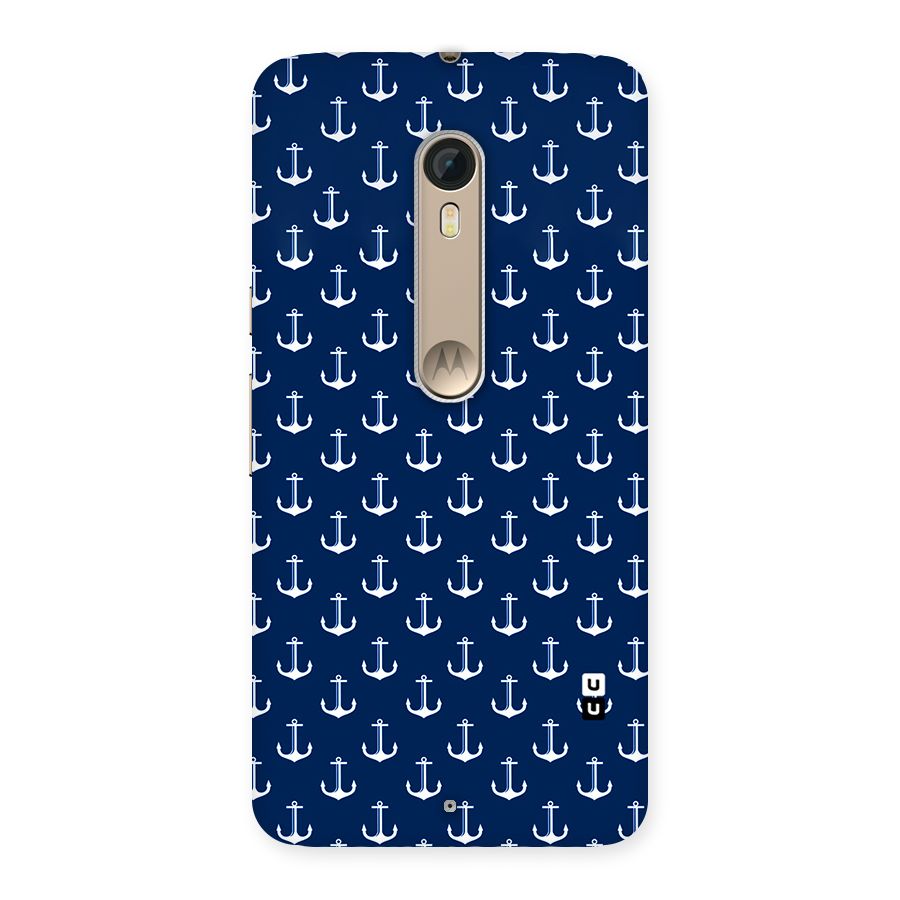 Nautical Pattern Back Case for Motorola Moto X Style