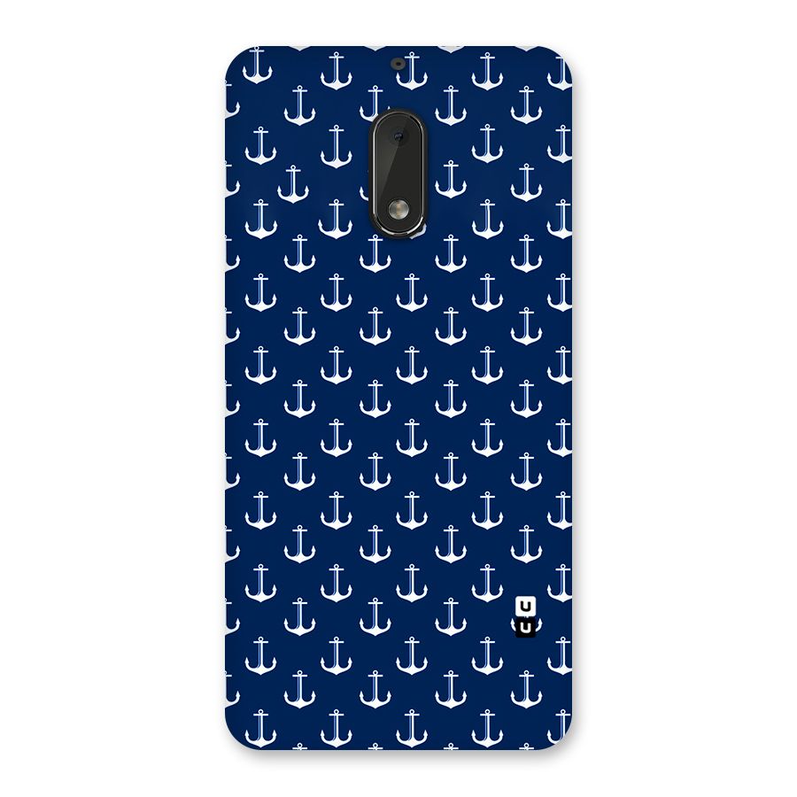 Nautical Pattern Back Case for Nokia 6