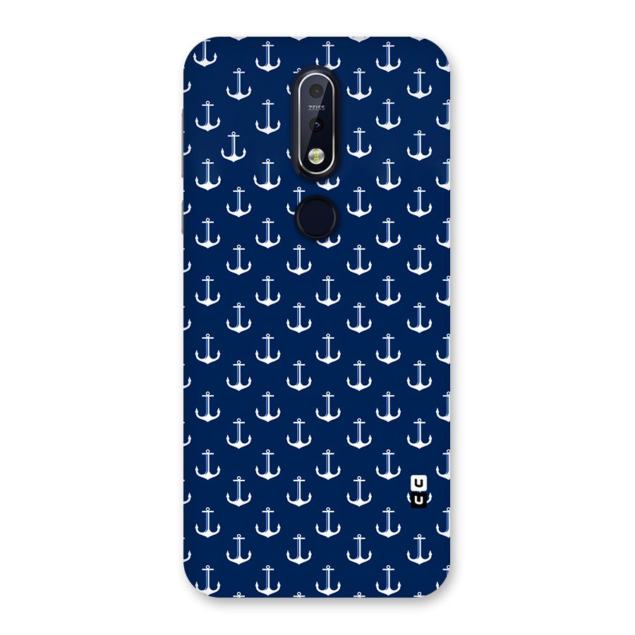 Nautical Pattern Back Case for Nokia 7.1