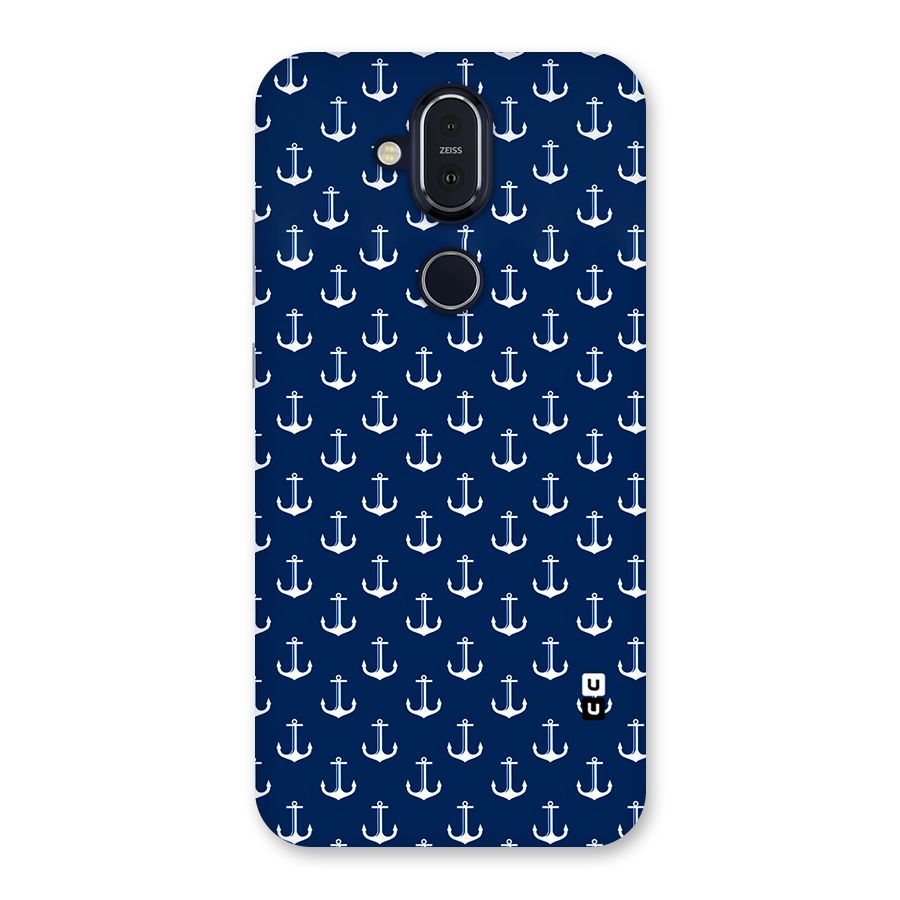 Nautical Pattern Back Case for Nokia 8.1
