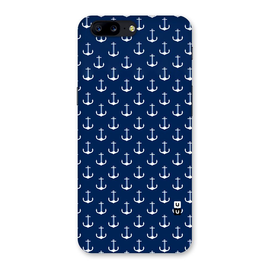 Nautical Pattern Back Case for OnePlus 5