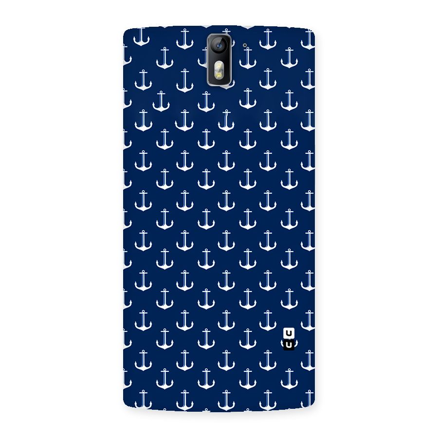Nautical Pattern Back Case for One Plus One
