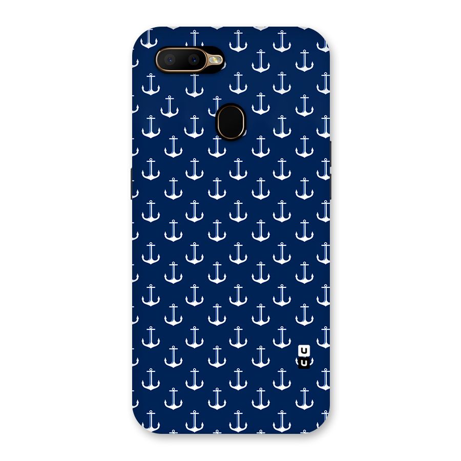 Nautical Pattern Back Case for Oppo A5s