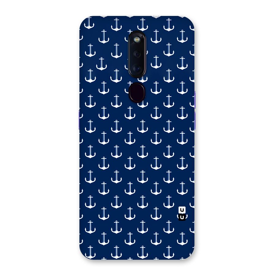Nautical Pattern Back Case for Oppo F11 Pro