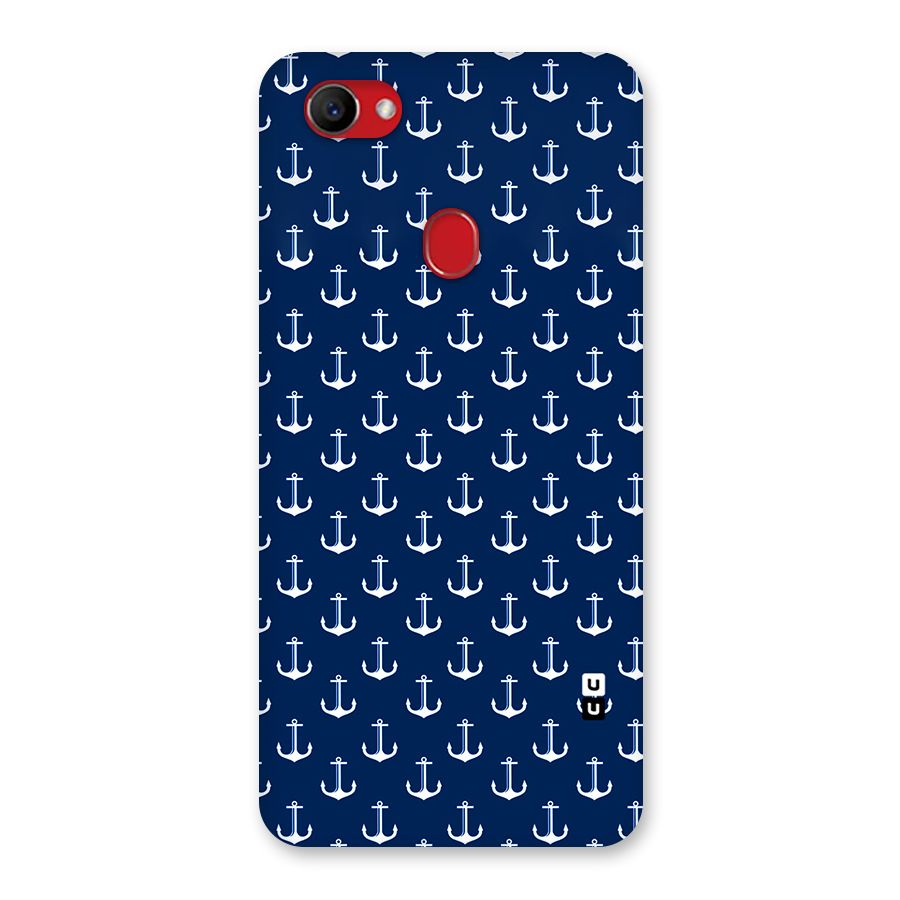 Nautical Pattern Back Case for Oppo F7