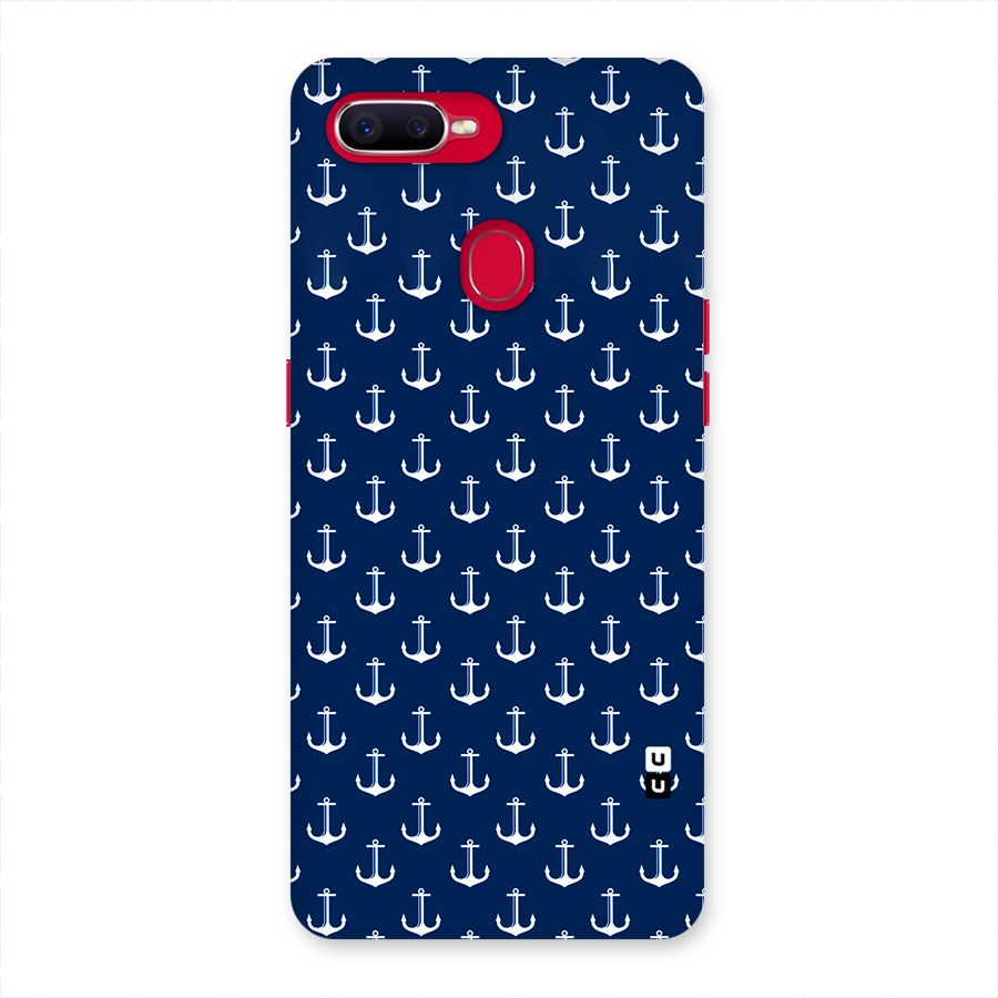 Nautical Pattern Back Case for Oppo F9 Pro