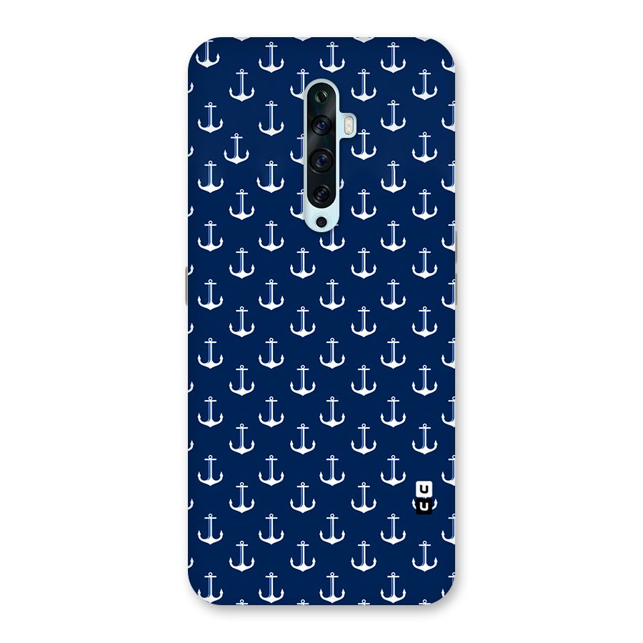 Nautical Pattern Back Case for Oppo Reno2 F