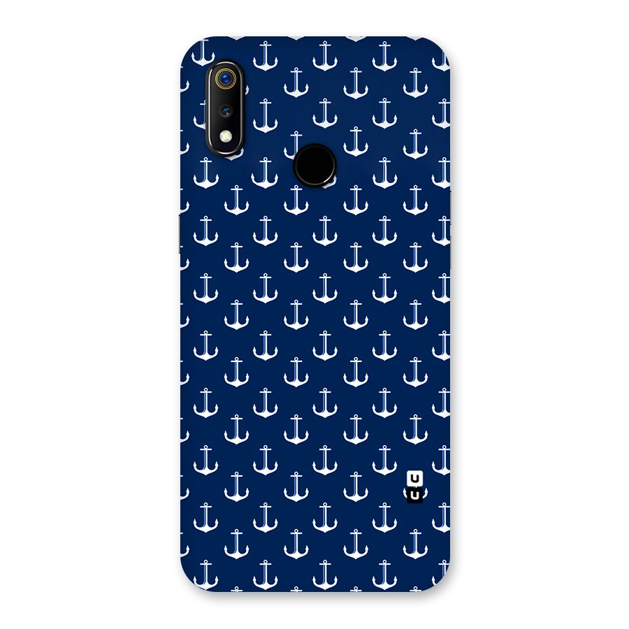 Nautical Pattern Back Case for Realme 3