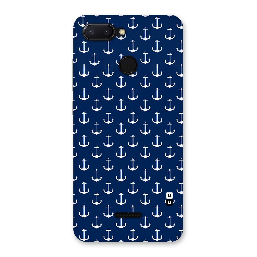 Nautical Pattern Back Case for Redmi 6