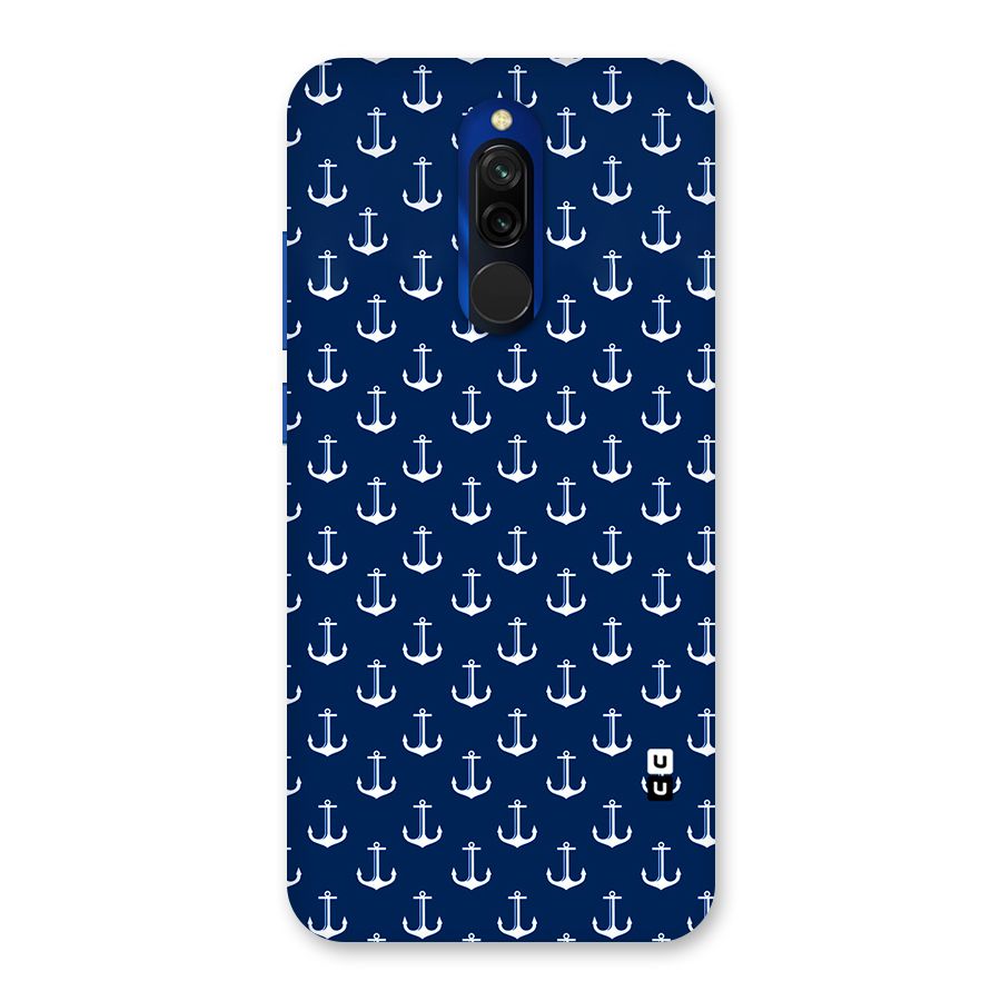 Nautical Pattern Back Case for Redmi 8
