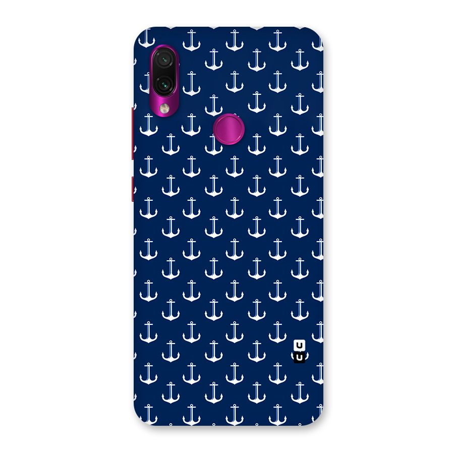 Nautical Pattern Back Case for Redmi Note 7 Pro