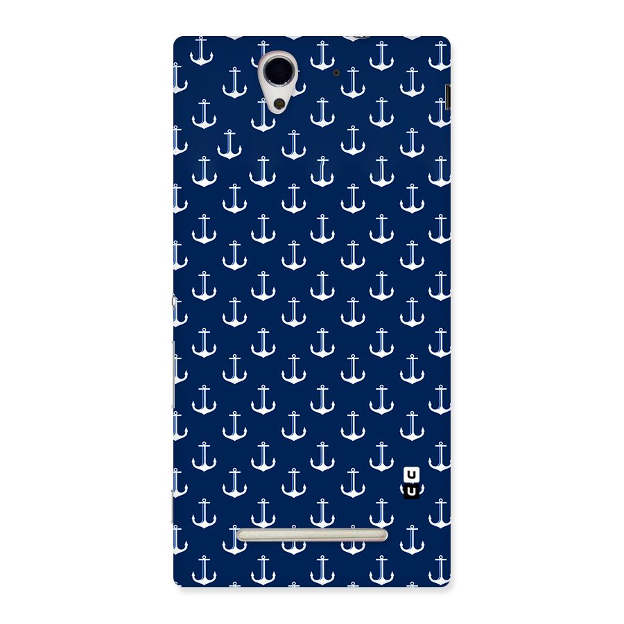 Nautical Pattern Back Case for Sony Xperia C3