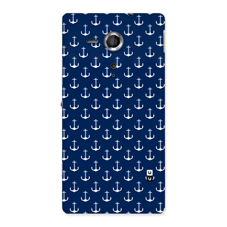 Nautical Pattern Back Case for Sony Xperia SP